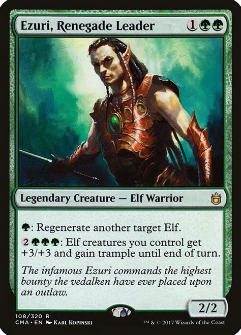 Ezuri, Renegade Leader (Commander) .